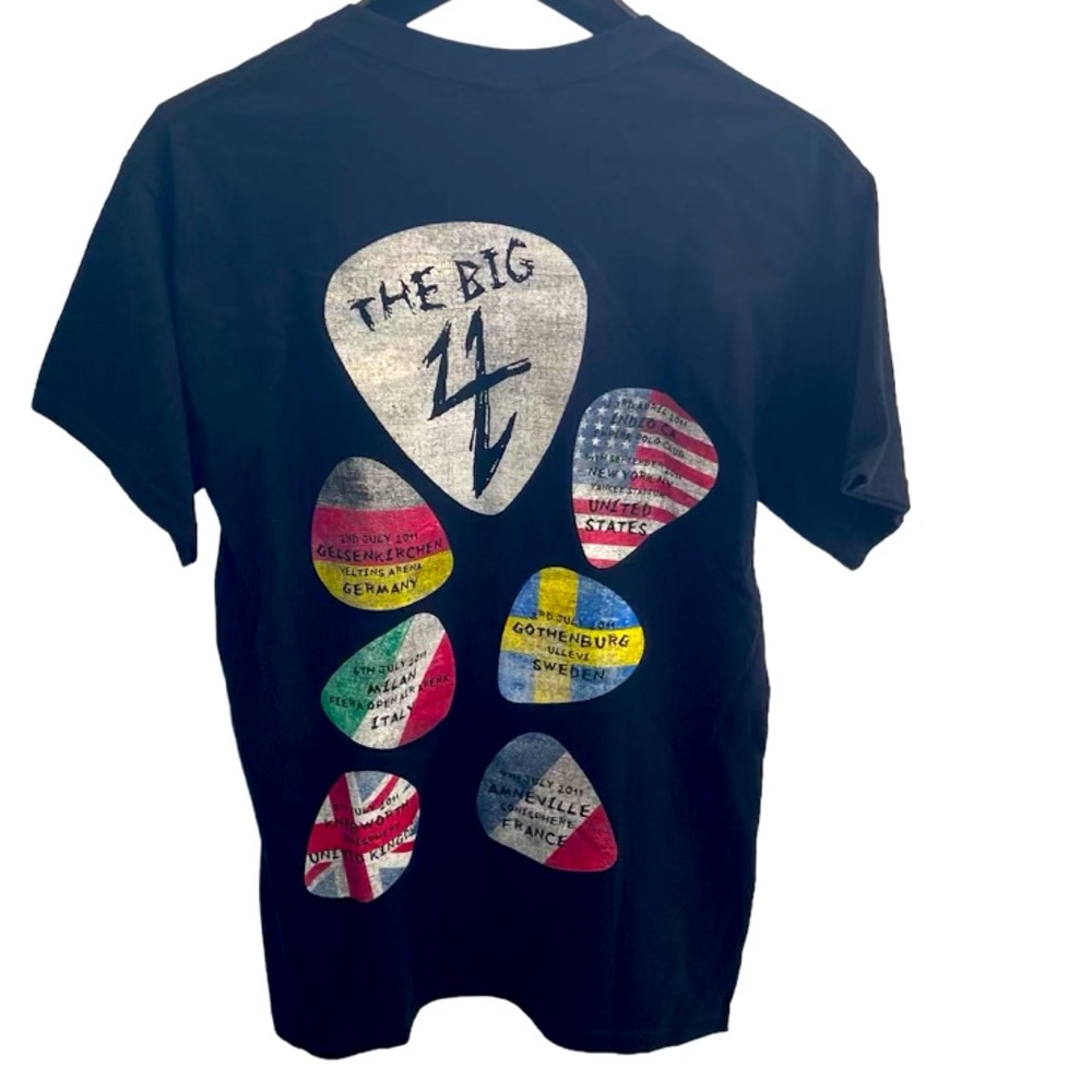 2011 The Big 4 concert tour t shirt Metallica Megadeth Anthrax Slayer